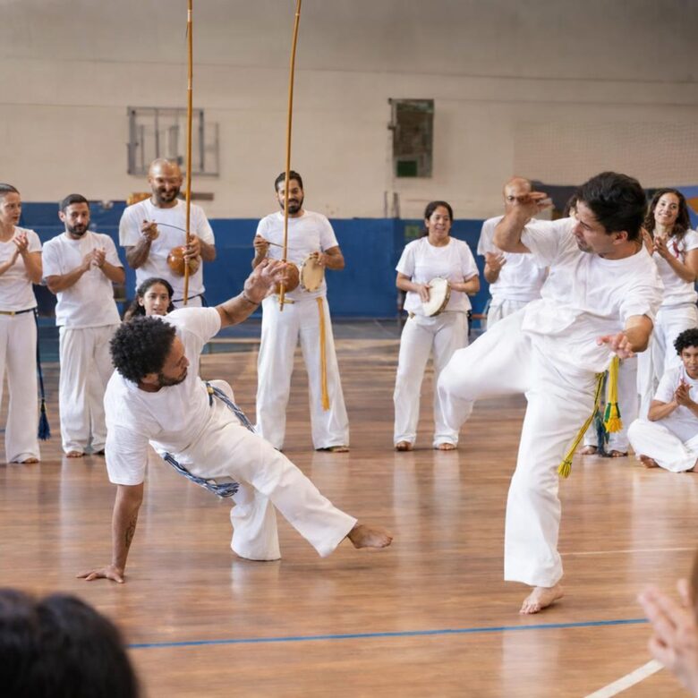 Kapoeiras seminārs un jostu pasniegšanas ceremonija